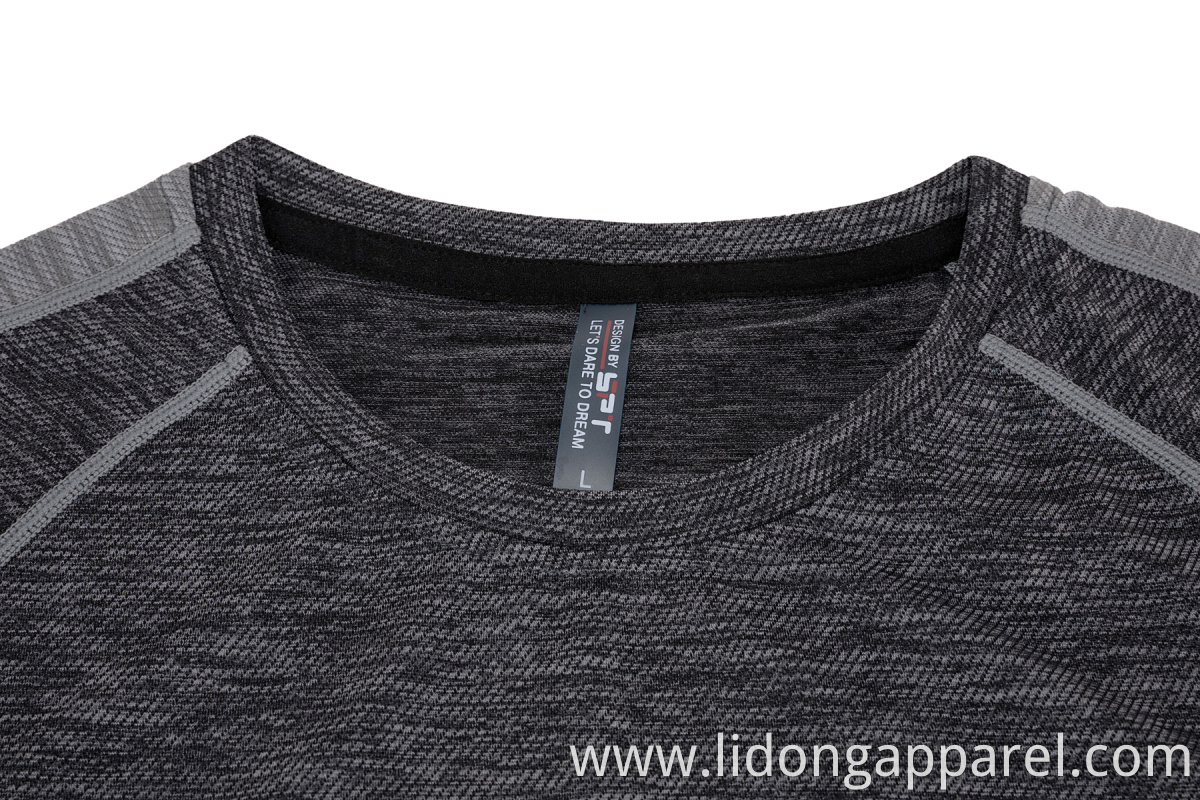 Men Compression Running T Shirt Fitness Tight short Sleeve Sport tshirt Training Jogging Shirts Gym Sportswear Quick Dry